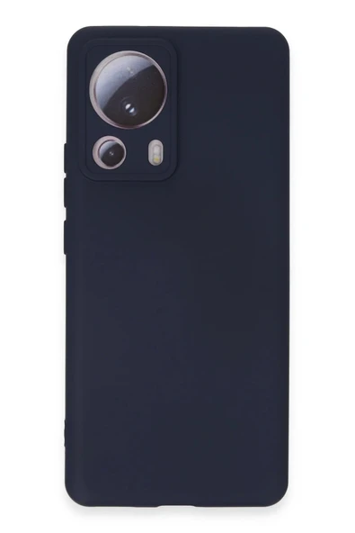 Xiaomi Mi 13 Lite Kılıf Nano içi Kadife Silikon - Lacivert ürün görseli