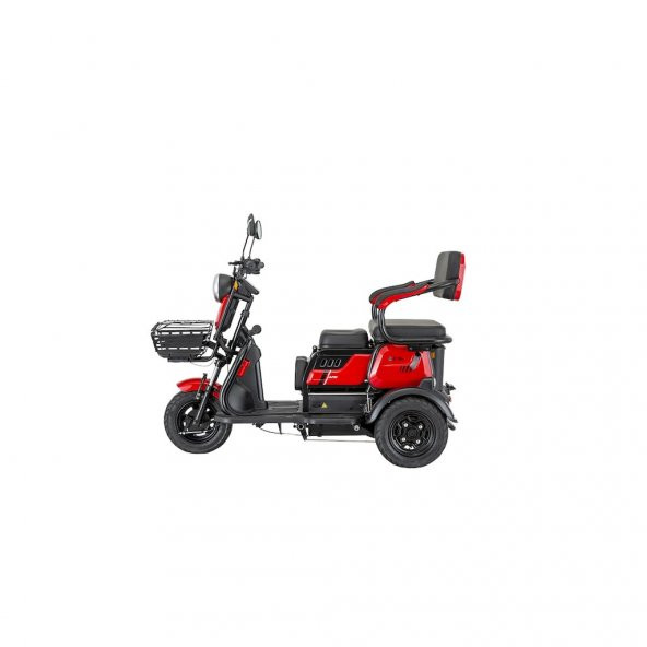 E-mon Mondial Capri Elektrikli Motosiklet Kırmızı - 2