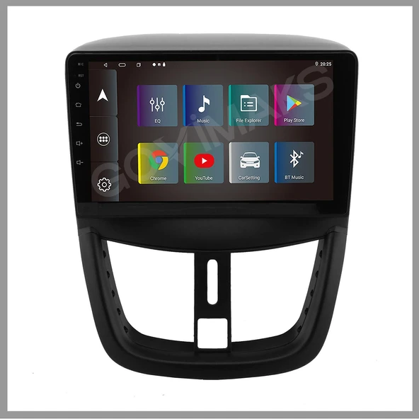 PEUGEOT 207 2006-2012 UYUMLU 8 GB RAM 128 GB HAFIZA ANDROİD MULTİMEDİA TEYP - Resim 8