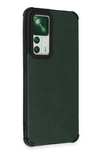Xiaomi Mi 12T Kılıf Loop Deri Silikon - Yeşil - Resim 2