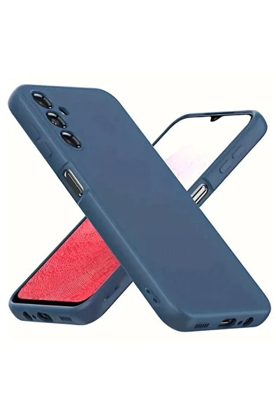 Samsung Galaxy A34 5G Kılıf First Silikon - Lacivert ürün görseli