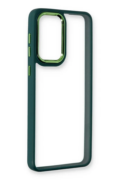 Samsung Galaxy A13 4G Kılıf Dora Kapak - Haki Yeşil - Resim 4