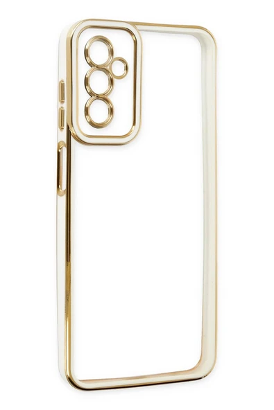 Samsung Galaxy M23 Kılıf Liva Lens Silikon - Beyaz - Resim 4