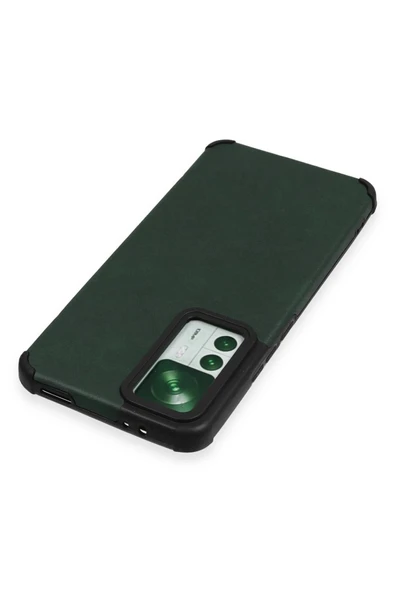 Xiaomi Mi 12T Kılıf Loop Deri Silikon - Yeşil - Resim 3