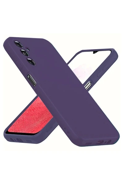 Samsung Galaxy A34 5G Kılıf First Silikon - Mor ürün görseli
