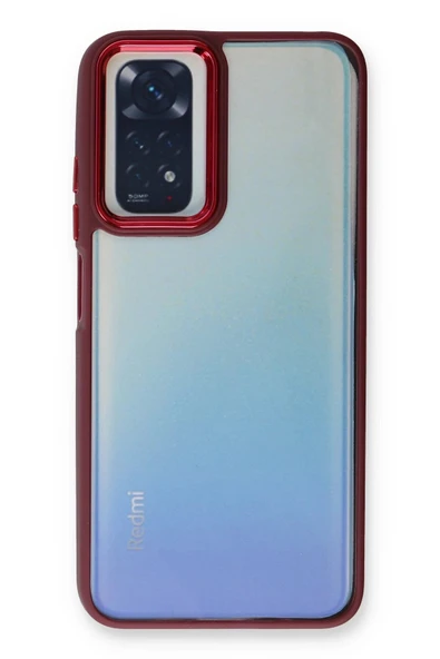Xiaomi Redmi Note 11 Pro Kılıf Dora Kapak - Kırmızı - Resim 2