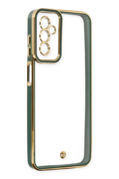 Samsung Galaxy M23 Kılıf Liva Lens Silikon - Yeşil - Resim 4