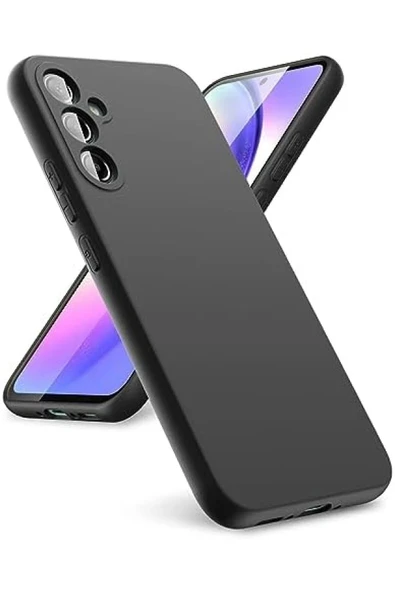 Samsung Galaxy A24 4G Kılıf First Silikon - Siyah ürün görseli