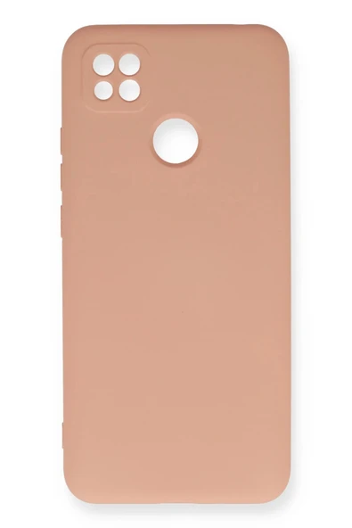 Xiaomi Redmi 9C Kılıf Nano içi Kadife Silikon - Pudra ürün görseli