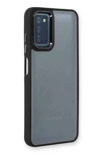 Samsung Galaxy A03S Kılıf Dora Kapak - Siyah ürün görseli