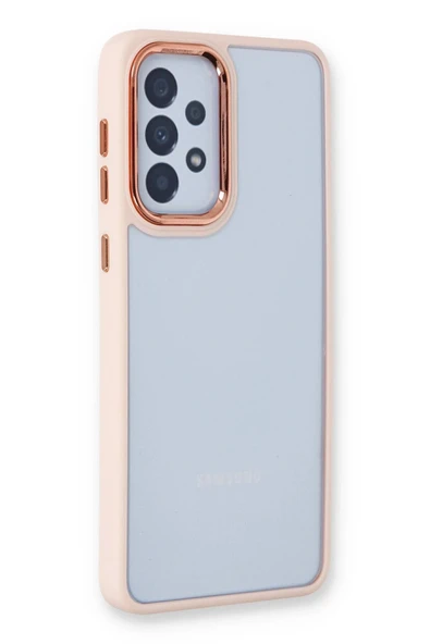 Samsung Galaxy A23 4G Kılıf Dora Kapak - Pudra ürün görseli