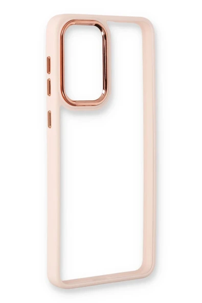 Samsung Galaxy A23 4G Kılıf Dora Kapak - Pudra - Resim 4