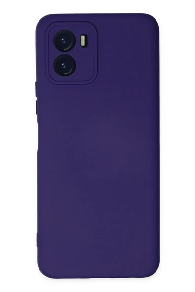 Vivo Y15S Kılıf Nano içi Kadife Silikon - Mor ürün görseli