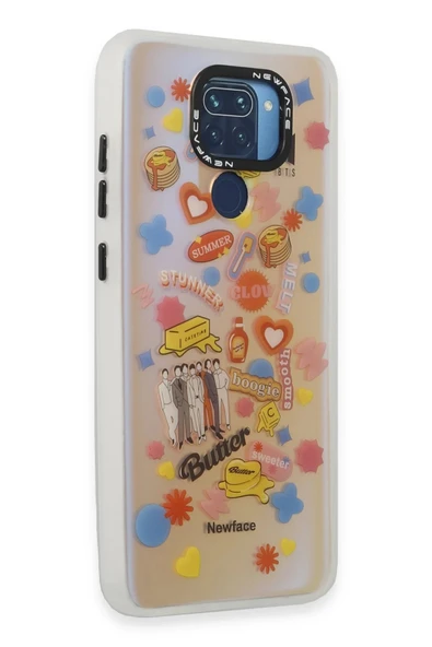 Xiaomi Redmi Note 9 Kılıf Estoril Desenli Kapak - Estoril - 16 - Resim 2