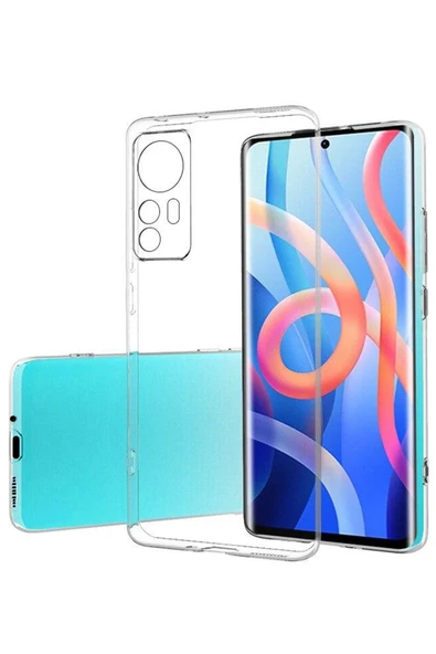 Xiaomi Mi 12 Kılıf Lüx Şeffaf Silikon ürün görseli
