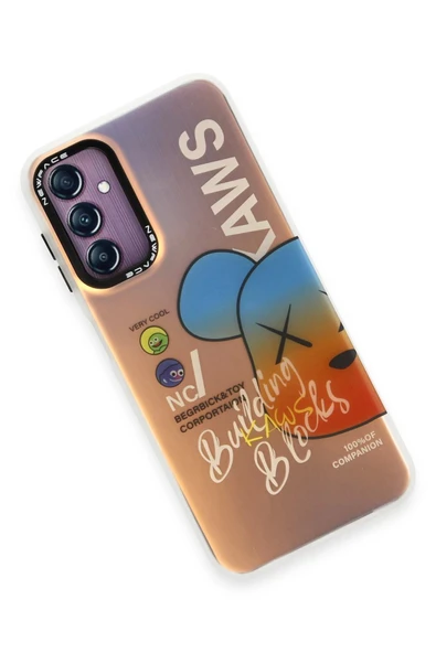 Samsung Galaxy A14 4G Kılıf Estoril Desenli Kapak - Estoril - 6 - Resim 3