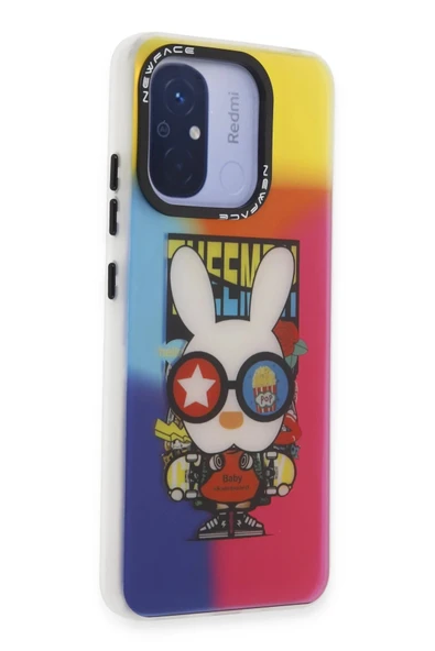 Xiaomi Redmi 12C Kılıf Estoril Desenli Kapak - Estoril - 10 - Resim 2