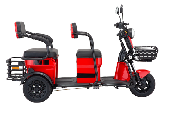 E-mon Mondial Mona Elektrikli Motosiklet Kırmızı - 2