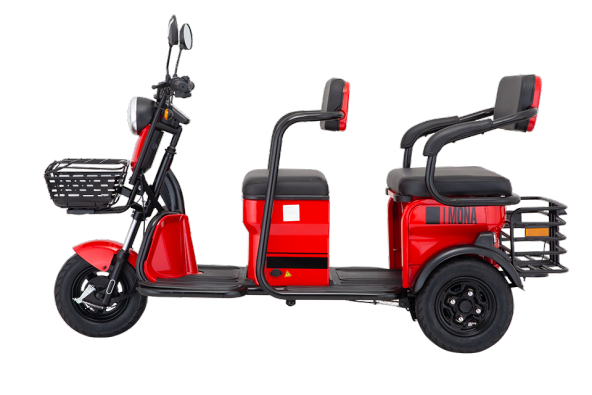 E-mon Mondial Mona Elektrikli Motosiklet Kırmızı - 4