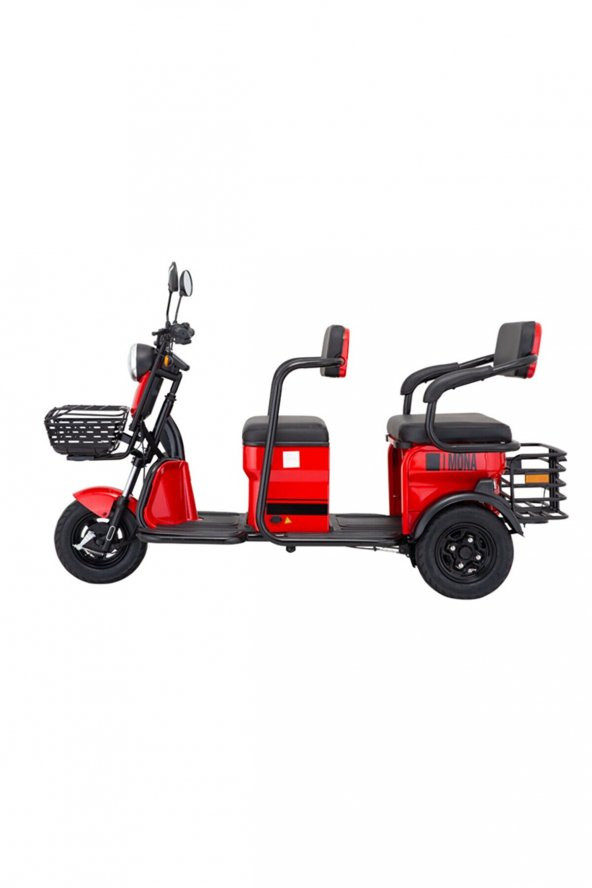 E-mon Mondial Mona Elektrikli Motosiklet Kırmızı - 6
