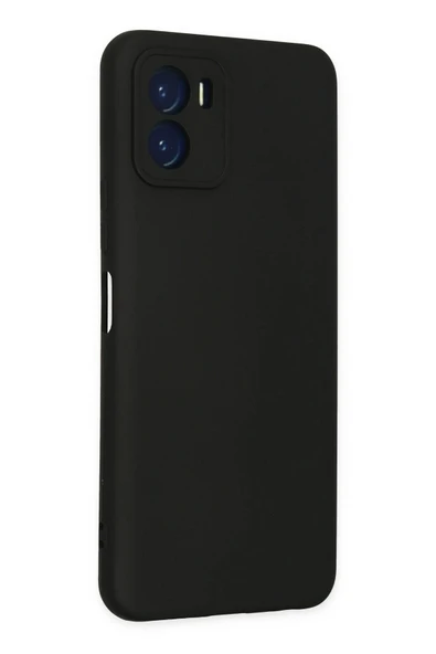 Vivo Y15S Kılıf Nano içi Kadife Silikon - Siyah - Resim 2