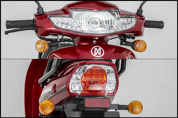 Mondial 50 Sfc Mını Ec Mavi Motorsiklet - 4