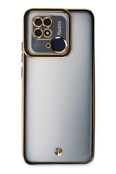 Xiaomi Redmi 10C Kılıf Liva Lens Silikon - Siyah - Resim 2