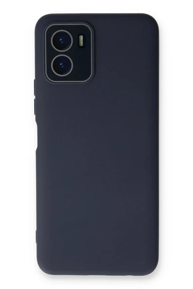 Vivo Y15S Kılıf Lansman Glass Kapak - Lacivert ürün görseli