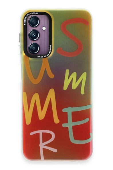 Samsung Galaxy A14 4G Kılıf Estoril Desenli Kapak - Estoril - 3 - Resim 2