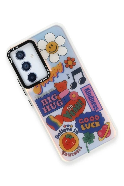 Samsung Galaxy A54 5G Kılıf Estoril Desenli Kapak - Estoril - 15 - Resim 3