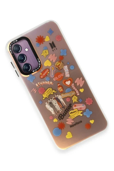 Samsung Galaxy A24 4G Kılıf Estoril Desenli Kapak - Estoril - 16 - Resim 3