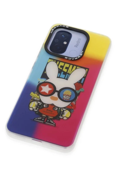 Xiaomi Redmi 12C Kılıf Estoril Desenli Kapak - Estoril - 10 - Resim 4