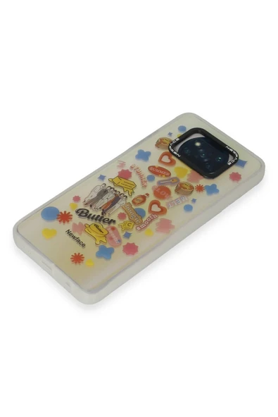 Xiaomi Pocophone X3 Kılıf Estoril Desenli Kapak - Estoril - 16 - Resim 4