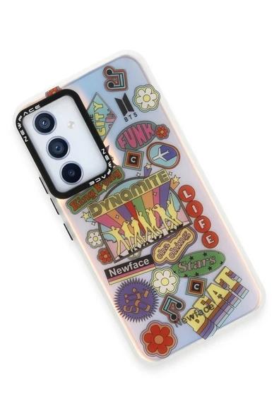 Samsung Galaxy A54 5G Kılıf Estoril Desenli Kapak - Estoril - 14 - Resim 3