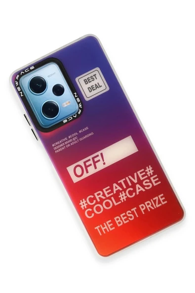 Xiaomi Redmi Note 12 4G Kılıf Estoril Desenli Kapak - Estoril - 9 - Resim 3