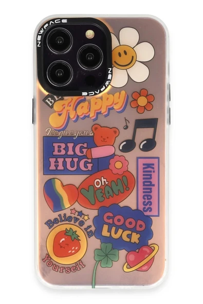 iPhone 13 Pro Max Kılıf Estoril Desenli Kapak - Estoril - 15 - Resim 2