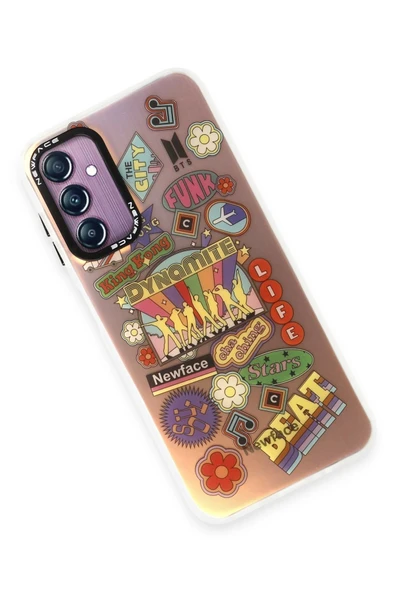 Samsung Galaxy A14 4G Kılıf Estoril Desenli Kapak - Estoril - 14 - Resim 3