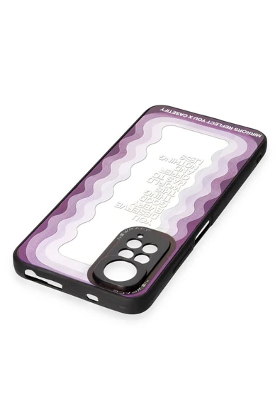 Xiaomi Redmi Note 11 Kılıf Mirror Desenli Kapak - Mirror - 5 - Resim 3