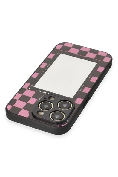 iPhone 12 Pro Kılıf Mirror Desenli Kapak - Mirror - 8 - Resim 3