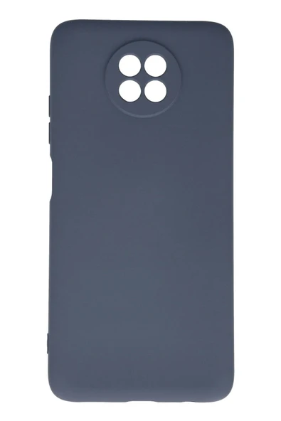 Xiaomi Redmi Note 9 5G Kılıf Nano içi Kadife Silikon - Gri ürün görseli