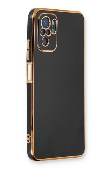 Xiaomi Redmi Note 10 Kılıf Volet Silikon - Siyah ürün görseli