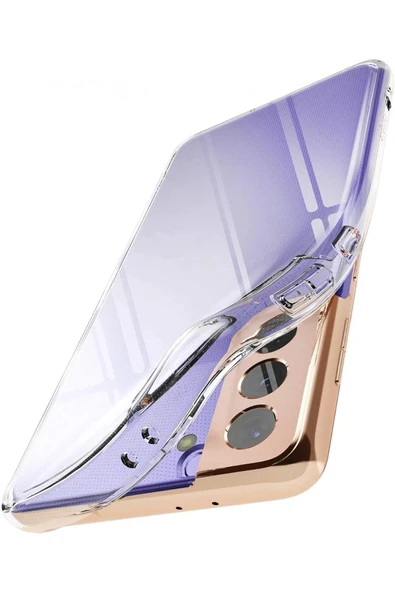 Samsung Galaxy S21 Plus Kılıf Lüx Şeffaf Silikon ürün görseli