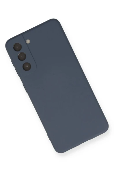 Samsung Galaxy S21 Kılıf Nano içi Kadife Silikon - Gri - Resim 3