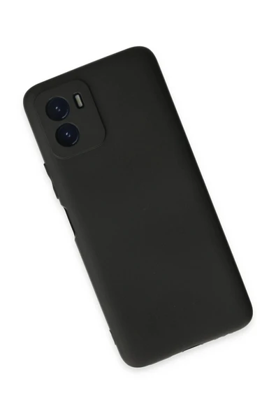 Vivo Y15S Kılıf First Silikon - Siyah - Resim 2