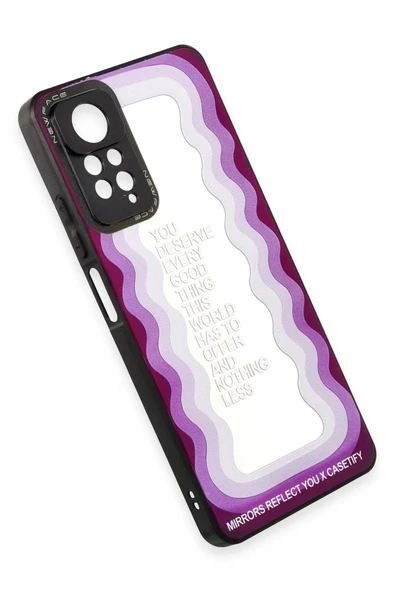 Xiaomi Redmi Note 11 Pro Kılıf Mirror Desenli Kapak - Mirror - 5 - Resim 2
