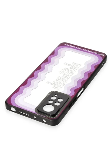 Xiaomi Redmi Note 11 Pro Kılıf Mirror Desenli Kapak - Mirror - 5 - Resim 3