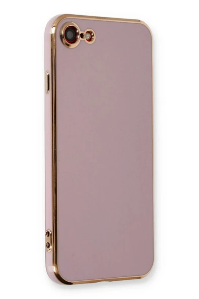 iPhone 7 Kılıf Volet Silikon - Mor ürün görseli