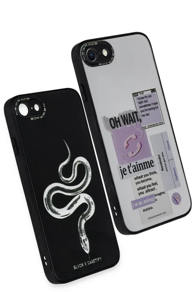 iPhone 7 Kılıf Mirror Desenli Kapak - Mirror - 2 - Resim 3