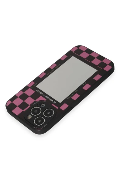 iPhone 14 Pro Kılıf Mirror Desenli Kapak - Mirror - 8 - Resim 2