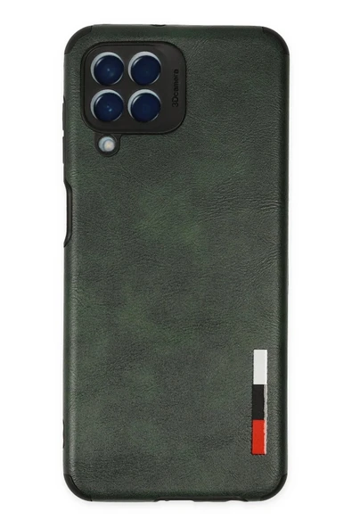 Samsung Galaxy M33 Kılıf Loop Deri Silikon - Yeşil ürün görseli